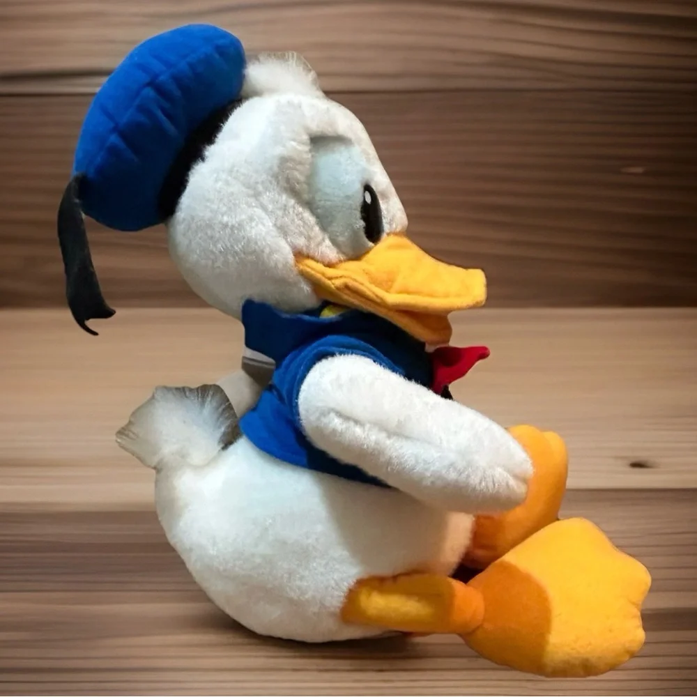 Donald Duck Plush Stuffed Animal Disneyland Disney Theme Park Merchandise 12”